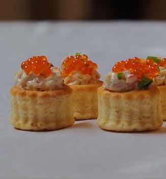 vol au vent with french tarragon