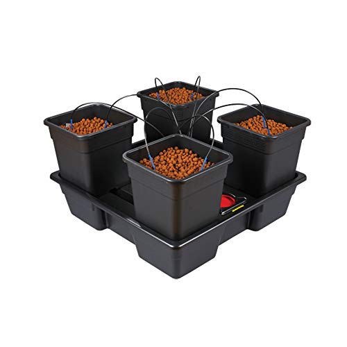 4 pot hydroponic system