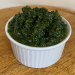 coriander puree