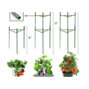 grow tomatoes indoors - tomato support