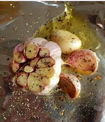 roasted garlic