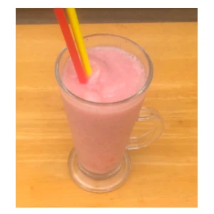 Thai basil strawberry smoothie